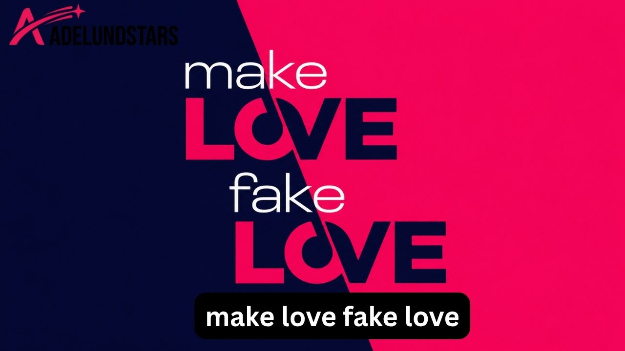 Make Love, Fake Love